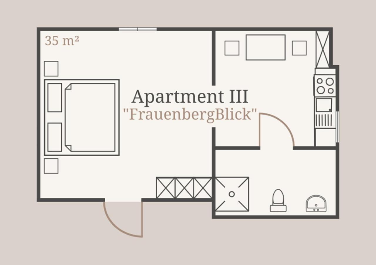 Dom Apartment III - Modern & Zentral Mit Kostenfreiem Parkplatz Фульда Экстерьер фото